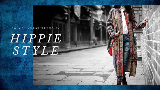 Random Patchwork Hippie Jacket