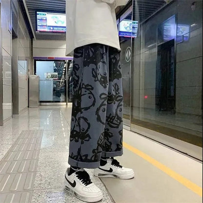 coloradoroommates Harajuku Cartoon Print Harem Trousers